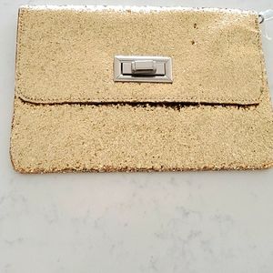 Womens glitter hand wallet